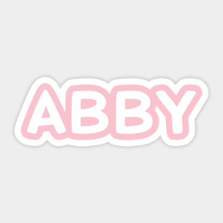 Abby Sticker